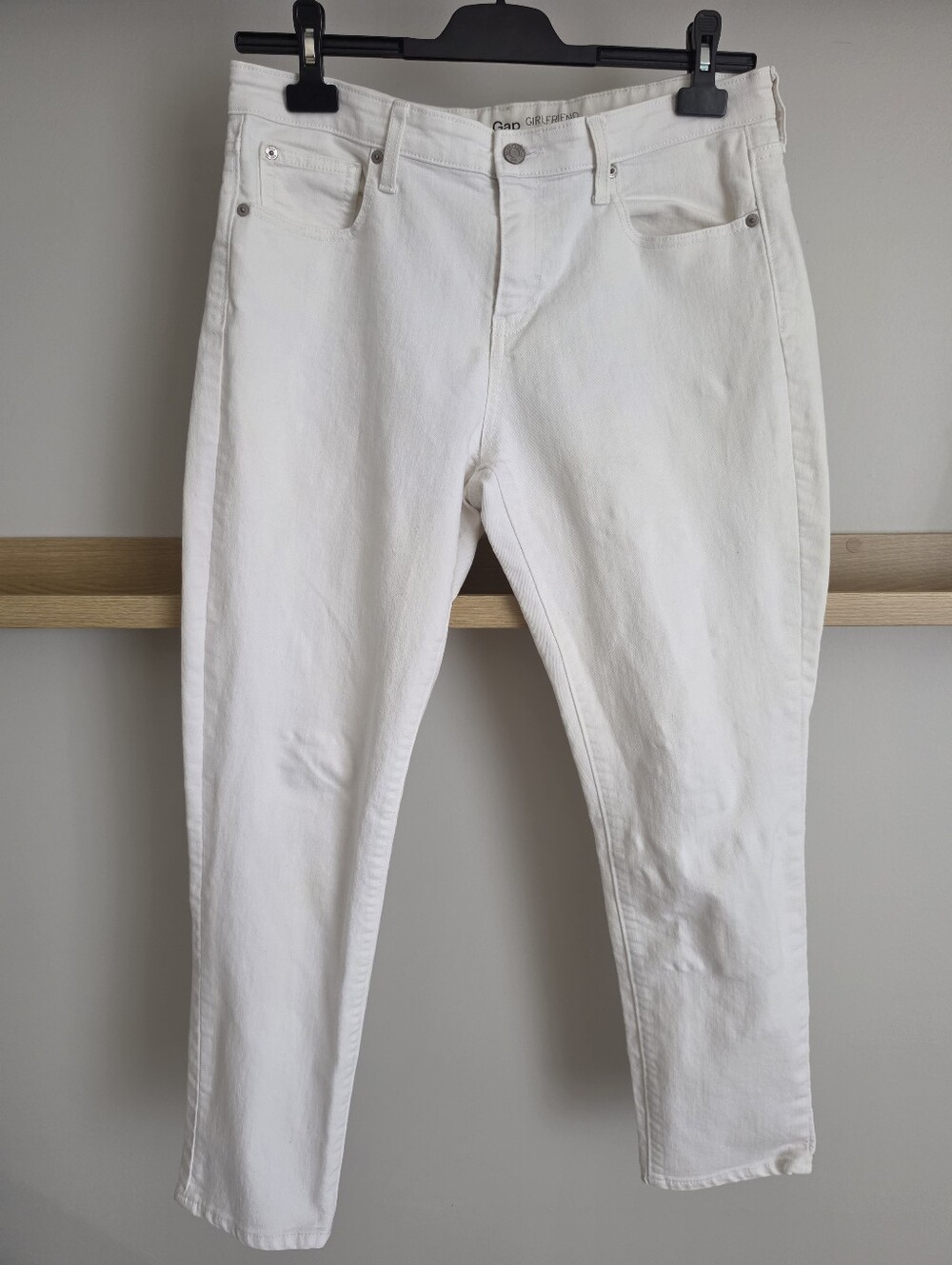 GAP White Straight-Leg Women's Jeans